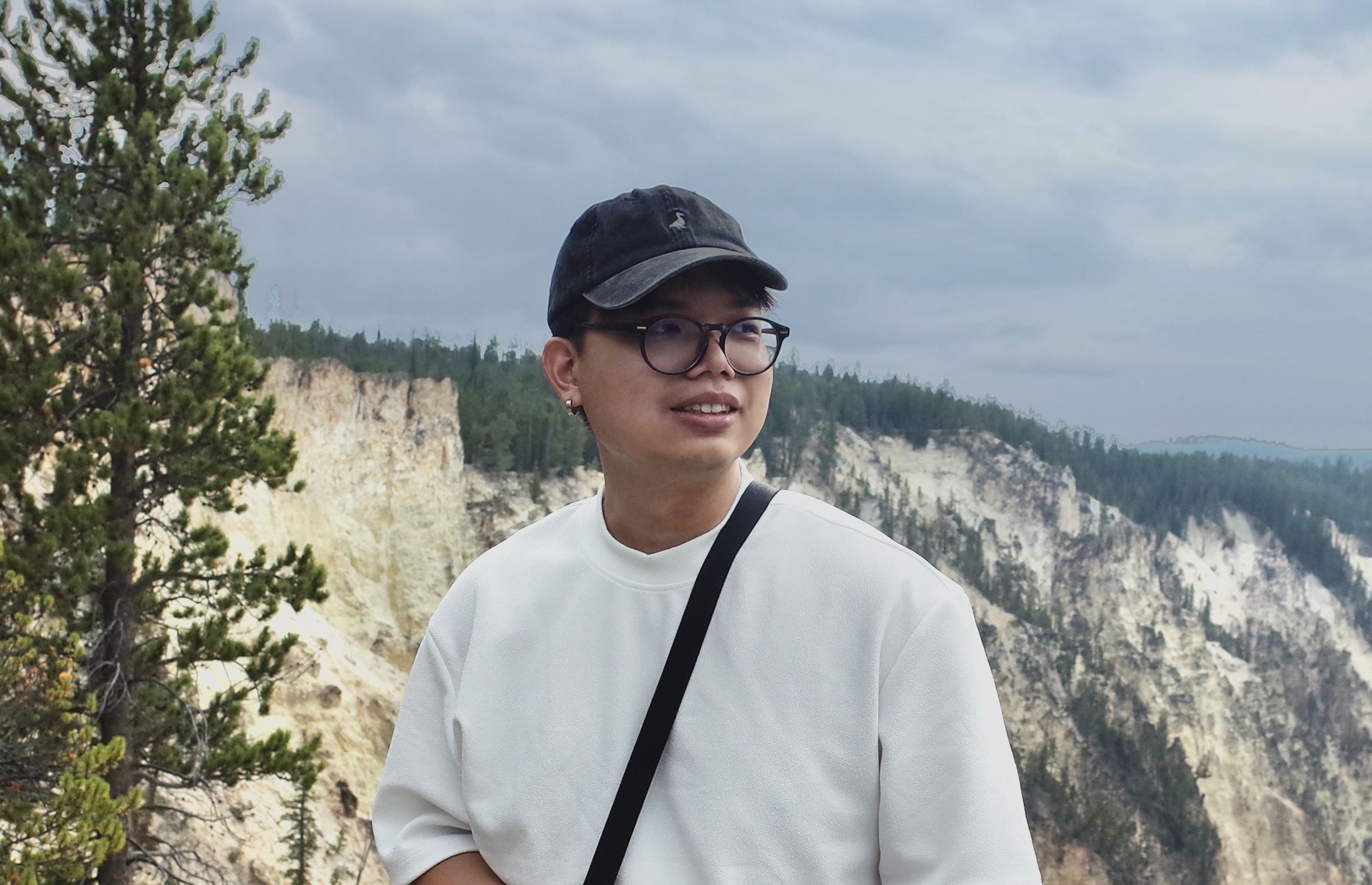 David Kuo at Yellowstone National Park